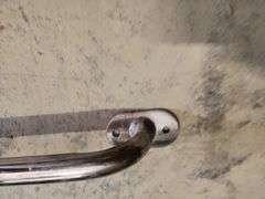 Stainless steel grab rail