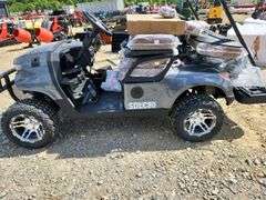 SDLANCH ELECTRIC 4-SEATER GOLF CART