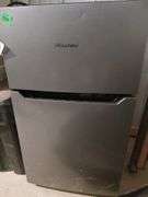 Hisense 3.3 cu. ft. mini fridge with a freezer
