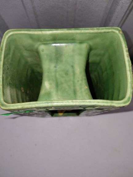 Vintage Shawnee Pottery Double Vase