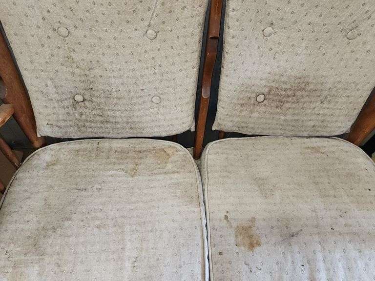Vintage Wooden Loveseat/Setee