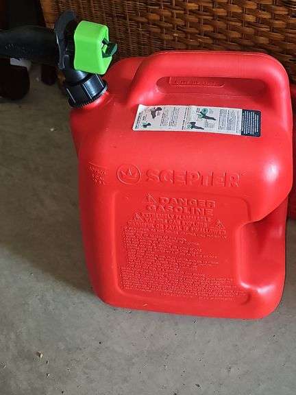 Plastic Gasoline Containers