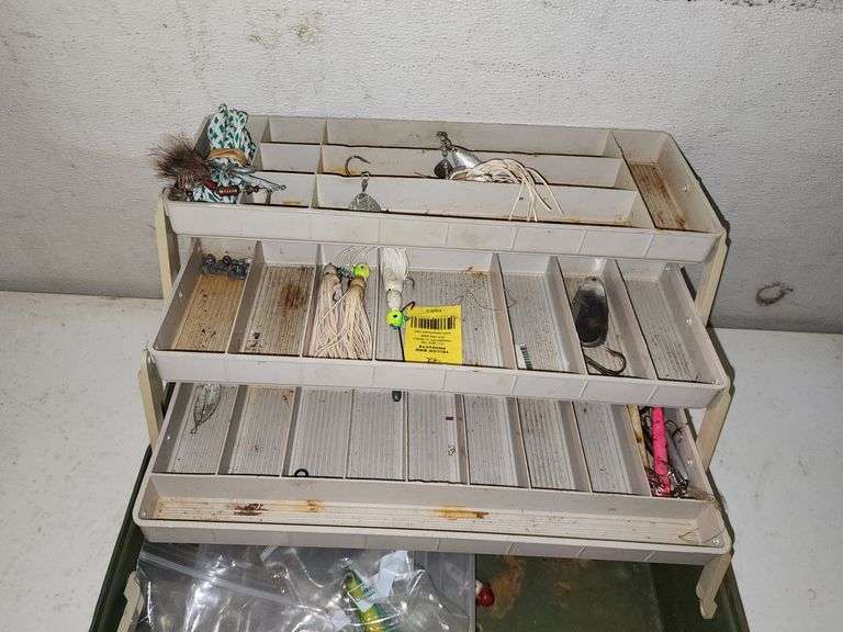 Vintage Plastic Plano Tackle Box