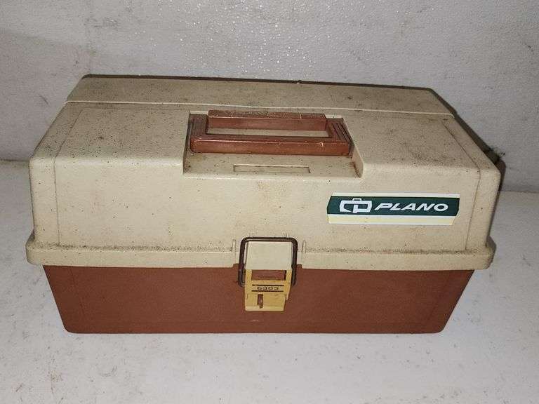 Vintage Plastic Plano Tackle Box