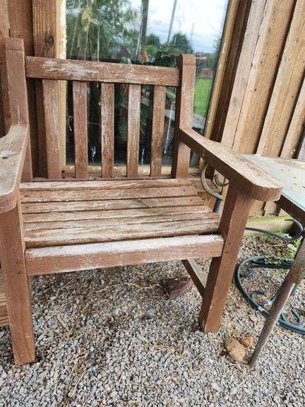 Rustic Wooden Chair