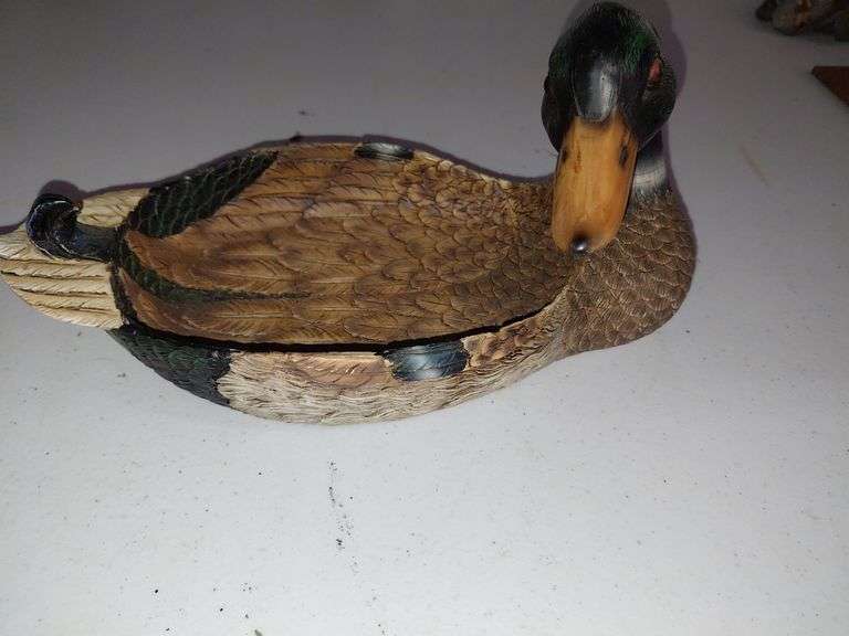 Decorative Mallard Duck Bowl