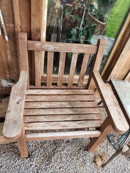 Rustic Wooden Chair