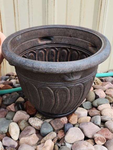 Plastic Floral Planter Pots