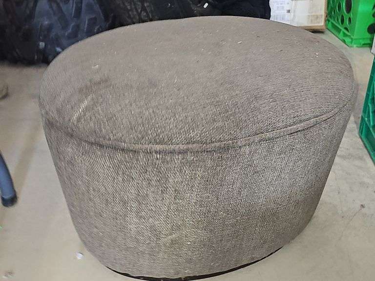Storage Ottoman with Removable Tray Top
