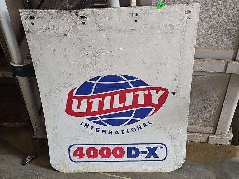 Branded Utility Trailer Mudflap