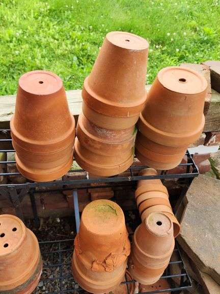 Terracotta Pots, 3-Tier Plant Stand & more