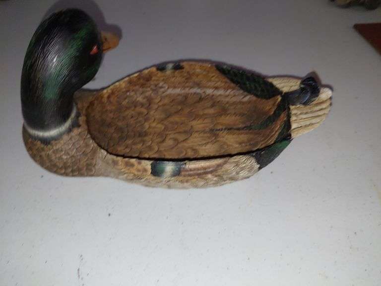 Decorative Mallard Duck Bowl