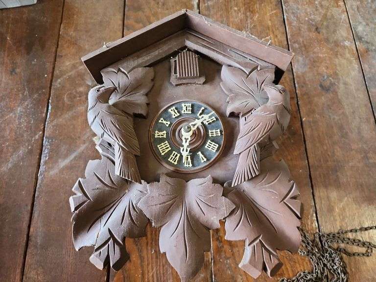 Vintage Wooden Cuckoo Clock