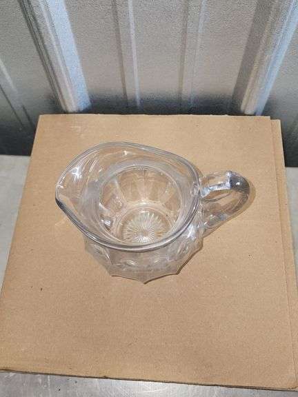Vintage Heisey Colonial Puritan Crystal Pitchers