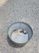 Vintage Galvanized Steel Wash Tub