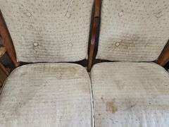 Vintage Wooden Loveseat/Setee