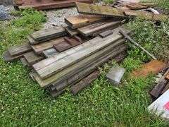 Various Treated Wood Pieces