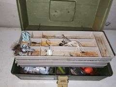 Vintage Plastic Plano Tackle Box