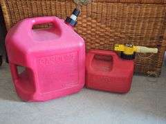 Plastic Gasoline Containers