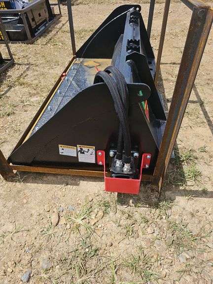Raytree Skid Steer Power Rake Bucket
