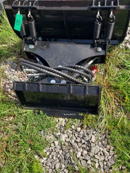 SDLanch Mini Skid Steer Hydraulic Angle/Dozer Blade