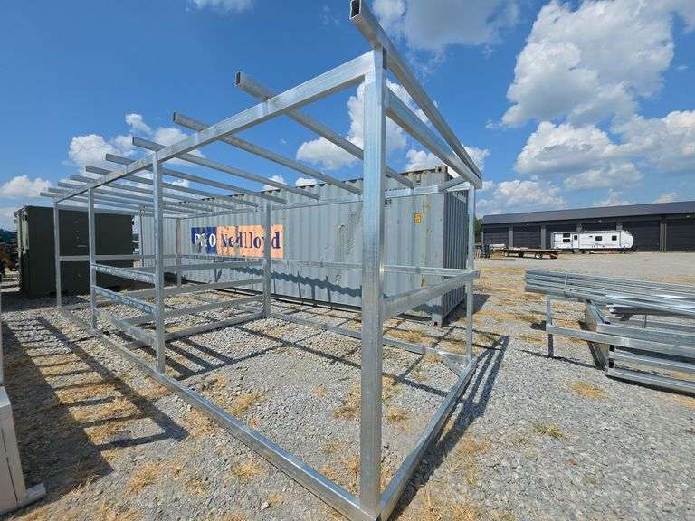 Galvanized Livestock Shed