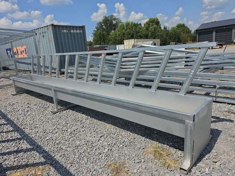 20ft Galvanized Box Feeder