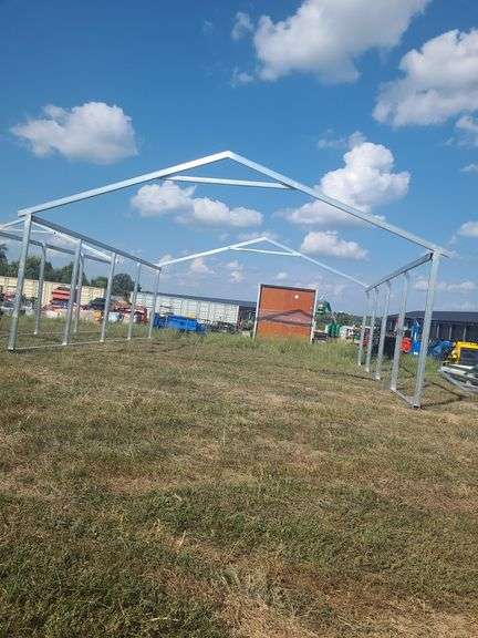 26'x25'x8' Galvanized Building Frame