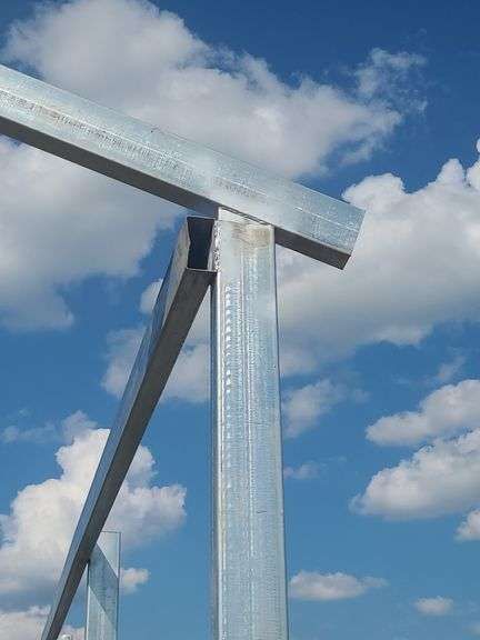 26'x25'x8' Galvanized Building Frame