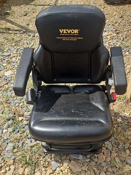 Vevor Universal Tractor Seat with Suspension