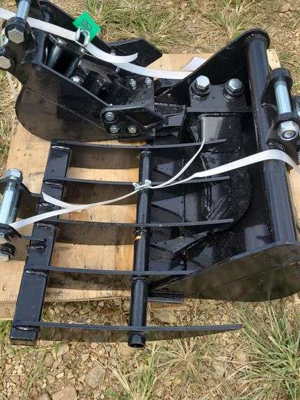 AGT 5pc Mini Excavator Attachment Kit