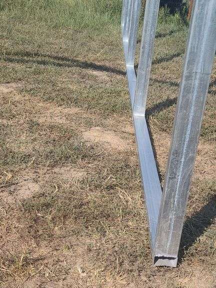 26'x25'x8' Galvanized Building Frame