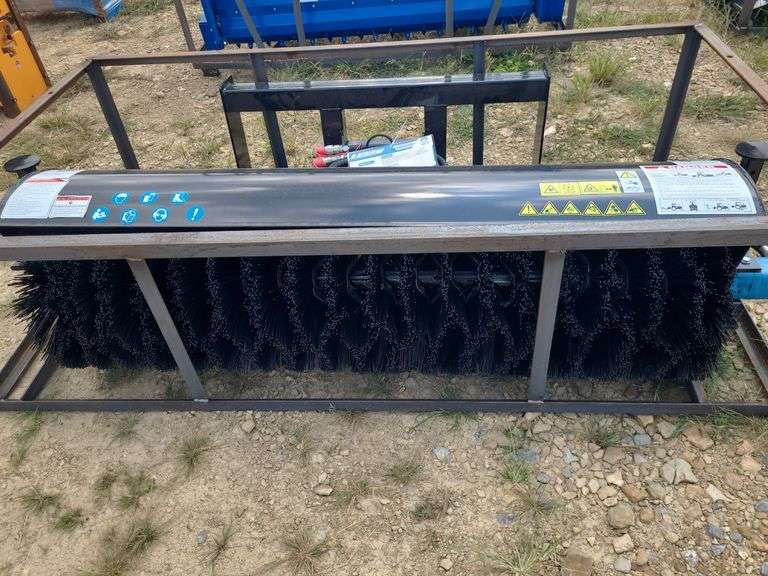 AGT/Mower King Skid Steer Rotary Angle Broom