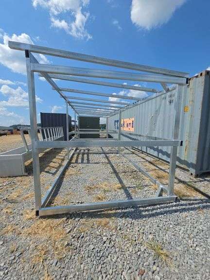 Galvanized Livestock Shed