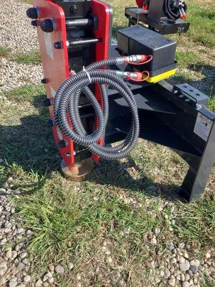 Raytree Skid Steer Post Pounder
