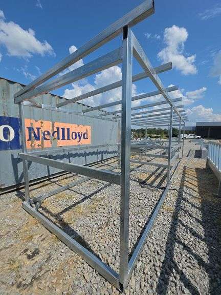 Galvanized Livestock Shed