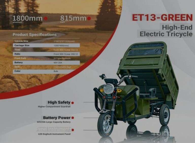 SDLanch Electric Tricycle