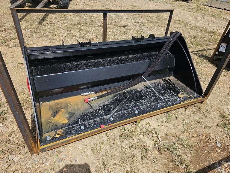 Raytree Skid Steer Power Rake Bucket