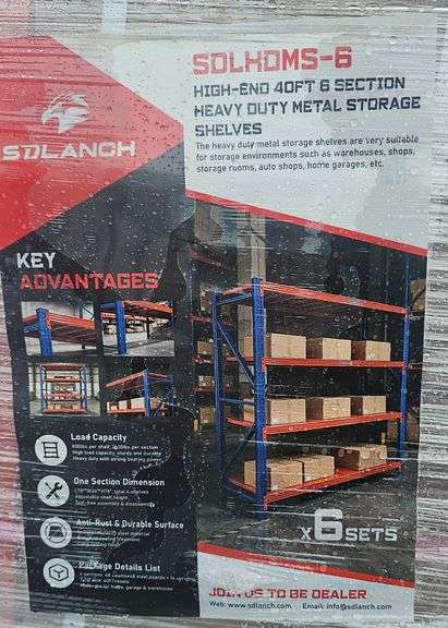 SDLanch High-End Heavy Duty Metal Storage Shelves