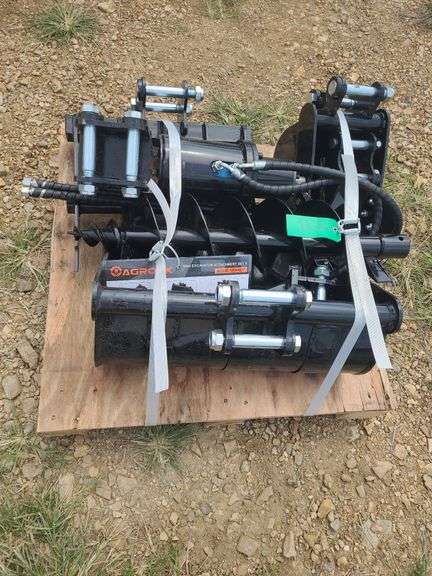 AGT 6pc Mini Excavator Attachment Kit