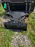 SDLanch Mini Skid Steer Hydraulic Angle/Dozer Blade