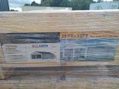 SDLanch Unused Double Garage Metal Shed