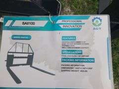 AGT Skid Steer Pallet Forks