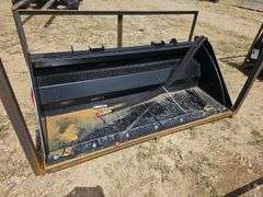 Raytree Skid Steer Power Rake Bucket
