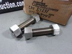 Chrome Pulley Bolts Kit 7/16-14 X 1 1/2 Inch With Nuts For Rear Pulley | Harley Style - View #3