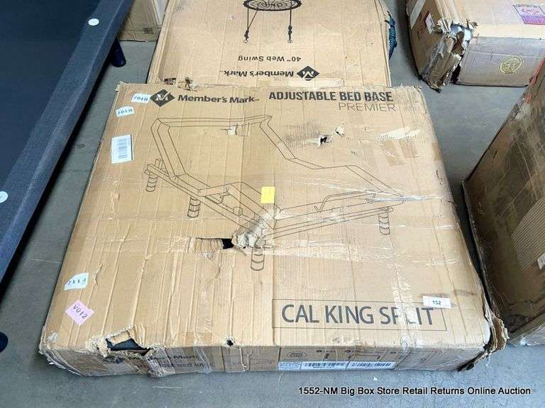 MEMBER'S MARK ADJUSTABLE BED BASE PREMIER CAL-KING SPLIT - Bentley ...
