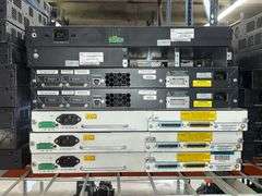 STACK: ASSORTED HP, 3COM SWITCHES - JG933A, 5500G (7X MONEY)