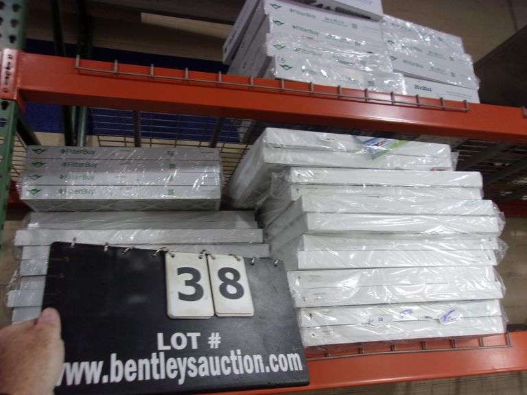 LOT: ASSORTED SIZE AIR FILTERS - Bentley & Associates, LLC