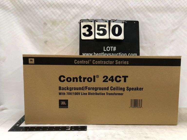 JBL CONTROL 24 CT BACKGROUND/FOREGROUND CEILING SPEAKER- K-24T-1663448 ...