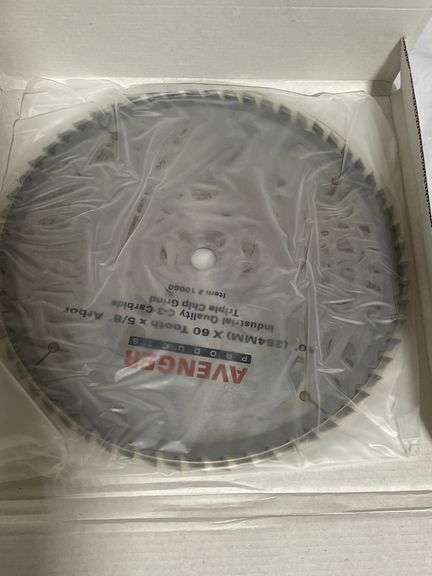 thumbnail image 2 of Superior Steel 10" Carbide Tipped Saw Blade – 32 Teeth, 5/8" Arbor, Multi-Purpose Cut 2 of 6
